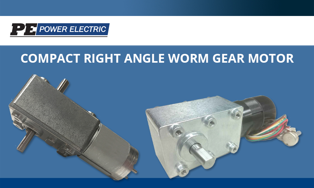 Introducing our New Worm Right Angle Gear Motor