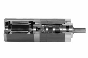BW Small Diameter Gear Motor Cut out