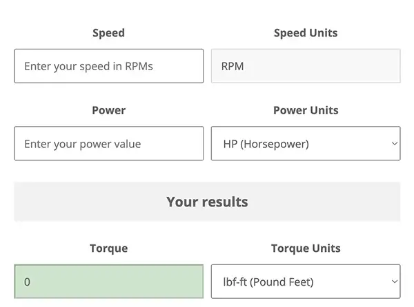 Power Electric Conversion Calculators